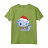 Bambino Xmas Shirt – Baby Axolotl con Cappello Natalizio - Maglietta Natale per Bambini - Idea Regalo Divertente