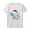 Bambino Xmas Shirt – Baby Axolotl con Cappello Natalizio - Maglietta Natale per Bambini - Idea Regalo Divertente