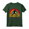 Scooter Retro Vintage Stuntscooter Stunt Scooter Maglietta - Ideale per gli Appassionati di Scooter Acrobatici e Skater - Regalo Unico per Natale o Compleanno