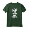 I do my own stunts Cruiser Rocker - Rocker divertente moto Maglietta - Ideale per Compleanno o Natale