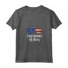 Donna Stunt Performer Off Duty - T-shirt Bandiera Americana con Citazione - Ideale per Regali Patriottici