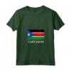 Donna Bandiera del Sud Sudan Sud Sudan Maglietta con Collo a V - Ideale come Regalo per le Radici Sudanesi - Acquista Online!