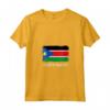 Donna Bandiera del Sud Sudan Sud Sudan Maglietta con Collo a V - Ideale come Regalo per le Radici Sudanesi - Acquista Online!