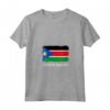 Donna Bandiera del Sud Sudan Sud Sudan Maglietta con Collo a V - Ideale come Regalo per le Radici Sudanesi - Acquista Online!