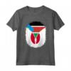 Sud Sudan Giappone Bandiera - Zipper Maglietta Mix Design del Patrimonio Ispanico - Ideale per Regalo Unico per Mezzo Sud Sudanese e 1/2 Giapponese