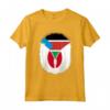 Sud Sudan Giappone Bandiera - Zipper Maglietta Mix Design del Patrimonio Ispanico - Ideale per Regalo Unico per Mezzo Sud Sudanese e 1/2 Giapponese