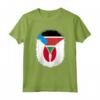 Sud Sudan Giappone Bandiera - Zipper Maglietta Mix Design del Patrimonio Ispanico - Ideale per Regalo Unico per Mezzo Sud Sudanese e 1/2 Giapponese
