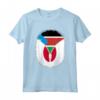 Sud Sudan Giappone Bandiera - Zipper Maglietta Mix Design del Patrimonio Ispanico - Ideale per Regalo Unico per Mezzo Sud Sudanese e 1/2 Giapponese