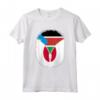 Sud Sudan Giappone Bandiera - Zipper Maglietta Mix Design del Patrimonio Ispanico - Ideale per Regalo Unico per Mezzo Sud Sudanese e 1/2 Giapponese