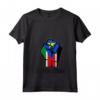 Bandiera del Sud Sudan - Maglietta patriottica con Collo a V - Amo il Sud Sudan - Ideale come Regalo di Natale per la Famiglia del Sud Sudan