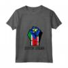 Bandiera del Sud Sudan - Maglietta patriottica con Collo a V - Amo il Sud Sudan - Ideale come Regalo di Natale per la Famiglia del Sud Sudan