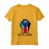 Bandiera del Sud Sudan - Maglietta patriottica con Collo a V - Amo il Sud Sudan - Ideale come Regalo di Natale per la Famiglia del Sud Sudan