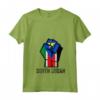 Bandiera del Sud Sudan - Maglietta patriottica con Collo a V - Amo il Sud Sudan - Ideale come Regalo di Natale per la Famiglia del Sud Sudan
