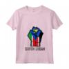 Bandiera del Sud Sudan - Maglietta patriottica con Collo a V - Amo il Sud Sudan - Ideale come Regalo di Natale per la Famiglia del Sud Sudan