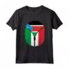 Sud Sudan Italia Bandiera Zipper Maglietta - Mix Hispanic Heritage Design - Regalo Unisex per Orgoglio e Apprezzamento delle Proprie Radici