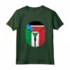 Sud Sudan Italia Bandiera Zipper Maglietta - Mix Hispanic Heritage Design - Regalo Unisex per Orgoglio e Apprezzamento delle Proprie Radici