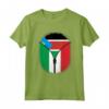 Sud Sudan Italia Bandiera Zipper Maglietta - Mix Hispanic Heritage Design - Regalo Unisex per Orgoglio e Apprezzamento delle Proprie Radici
