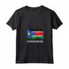 Donna Bandiera Sud Sudanese - T-shirt con Collo a V - Mostra il tuo Orgoglio Sud Sudanese con Stile