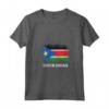 Donna Bandiera Sud Sudanese - T-shirt con Collo a V - Mostra il tuo Orgoglio Sud Sudanese con Stile