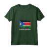 Donna Bandiera Sud Sudanese - T-shirt con Collo a V - Mostra il tuo Orgoglio Sud Sudanese con Stile