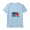 Donna Bandiera Sud Sudanese - T-shirt con Collo a V - Mostra il tuo Orgoglio Sud Sudanese con Stile