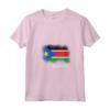 Donna Bandiera Sud Sudanese - T-shirt con Collo a V - Mostra il tuo Orgoglio Sud Sudanese con Stile