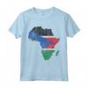 Sud Sudan Bandiera Africa Continente Silhouette - Maglietta Patriottica per Suddani del Sud - Mostra le tue Radici!