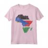 Sud Sudan Bandiera Africa Continente Silhouette - Maglietta Patriottica per Suddani del Sud - Mostra le tue Radici!