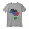 Sud Sudan Bandiera Africa Continente Silhouette - Maglietta Patriottica per Suddani del Sud - Mostra le tue Radici!