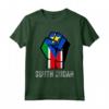 Bandiera del Sud Sudan - Maglietta patriottica per esprimere amore e supporto al Sud Sudan - Souvenir per viaggiatori e tifosi del Sud Sudan