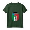 Donna Sud Sudan Italia Bandiera - Zipper Maglietta con Collo a V - Cerniera Italiana del Sud Sudanese - Ideale Regalo per Uomini e Donne