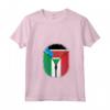 Donna Sud Sudan Italia Bandiera - Zipper Maglietta con Collo a V - Cerniera Italiana del Sud Sudanese - Ideale Regalo per Uomini e Donne