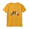 Donna Bandiera della Francia del Sud Sudan - Cuore francese del Sud Sudan Maglietta con Collo a V - Ideale per Regalo Mix Heritage Uomo Donna Bambini