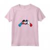 Donna Bandiera della Francia del Sud Sudan - Cuore francese del Sud Sudan Maglietta con Collo a V - Ideale per Regalo Mix Heritage Uomo Donna Bambini