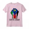 Bandiera del Sud Sudan - Maglietta patriottica con il Pugno del Sud Sudan - Ideale come Souvenir per Viaggiatori e Tifosi del Sud Sudan