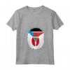 Donna Sud Sudan Giappone - Bandiera Sud Sudan Giapponese Zipper Maglietta con Collo a V - Design del Patrimonio Ispanico - Ideale come Regalo Unico