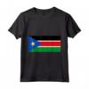 Bandiera del Sud Sudan - Maglietta unisex con stampa divertente e incredibile - Ideale per gli amanti della geografia