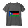 Bandiera del Sud Sudan - Maglietta unisex con stampa divertente e incredibile - Ideale per gli amanti della geografia
