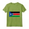 Bandiera del Sud Sudan - Maglietta unisex con stampa divertente e incredibile - Ideale per gli amanti della geografia
