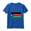 Bandiera del Sud Sudan - Maglietta unisex con stampa divertente e incredibile - Ideale per gli amanti della geografia