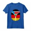 Sud Sudan Germania Bandiera - Cerniera Maglietta Mix - Regalo Originale per Feste e Celebrazioni