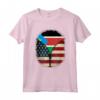 Sud Sudan Bandiera USA USA - Mix Heritage Zipper Maglietta - Regalo Orgoglio Sud Sudanese per Feste
