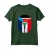 Sud Sudan Francia Bandiera Sud Sudan Francese Zipper Maglietta - Regalo Orgoglio Misto per Uomini, Donne e Ragazzi