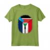 Sud Sudan Francia Bandiera Sud Sudan Francese Zipper Maglietta - Regalo Orgoglio Misto per Uomini, Donne e Ragazzi