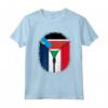 Sud Sudan Francia Bandiera Sud Sudan Francese Zipper Maglietta - Regalo Orgoglio Misto per Uomini, Donne e Ragazzi