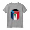 Sud Sudan Francia Bandiera Sud Sudan Francese Zipper Maglietta - Regalo Orgoglio Misto per Uomini, Donne e Ragazzi