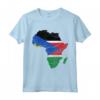 Sud Sudan Bandiera Africa Continente Silhouette - Maglietta Radici del Sud Sudan - Ideale per regali orgogliosi e patriottici
