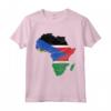 Sud Sudan Bandiera Africa Continente Silhouette - Maglietta Radici del Sud Sudan - Ideale per regali orgogliosi e patriottici