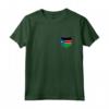 Bandiera del Sud Sudan con Tasca Stampata - T-shirt Patriottica del Sud Sudan - Ideale per Allenamento e Sport - Regalo Personalizzato per Natale e Compleanni