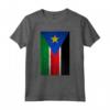 Grunge South Sudan Flag Juba Central Africa Sudanese Gift Maglietta - Pride of South Sudan T-shirt for Father's Day, Mother's Day, Birthday or Christmas 2020